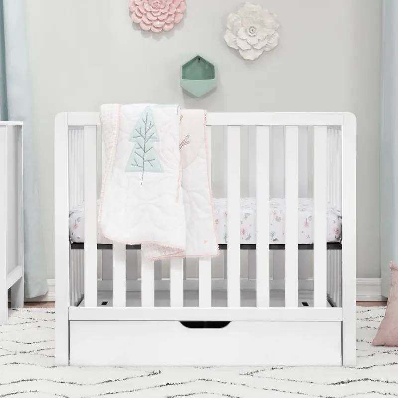 Colby 4-in-1 Convertible Mini Crib with Trundle