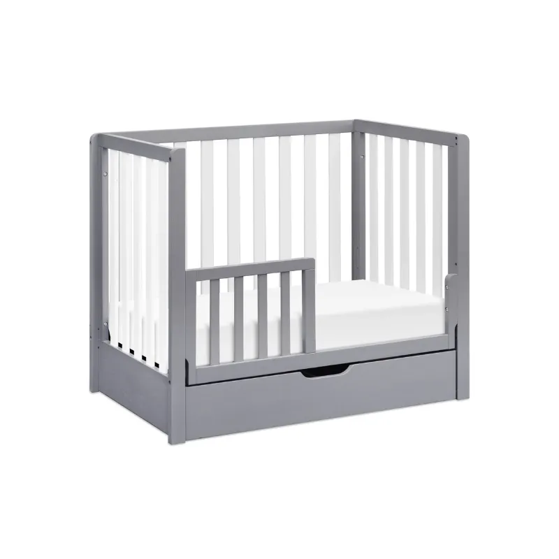 Colby 4-in-1 Convertible Mini Crib with Trundle