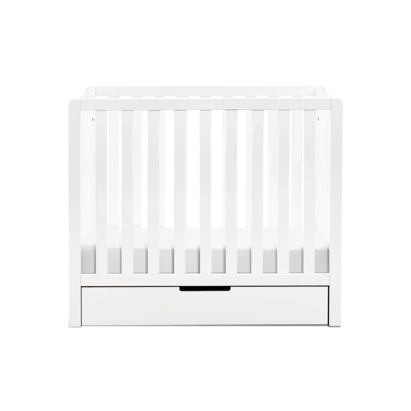 Colby 4-in-1 Convertible Mini Crib with Trundle