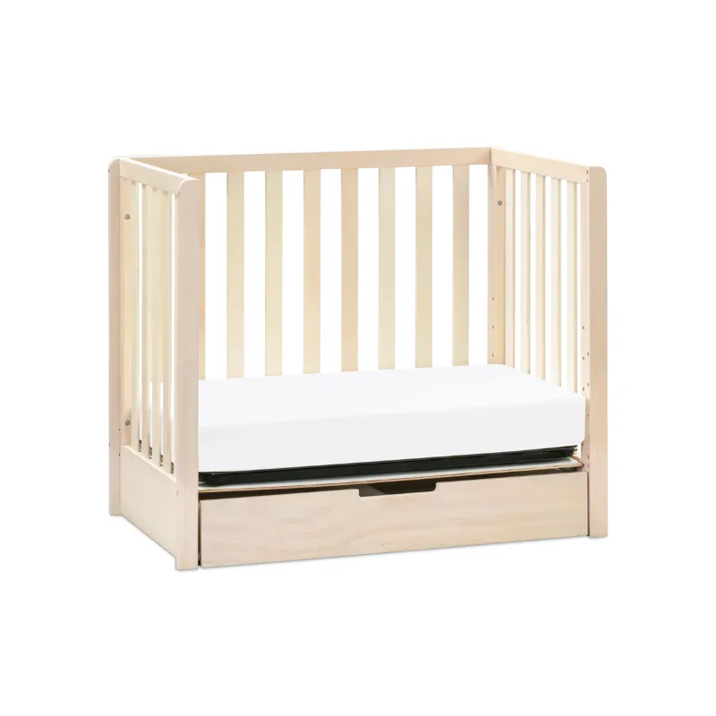 Colby 4-in-1 Convertible Mini Crib with Trundle