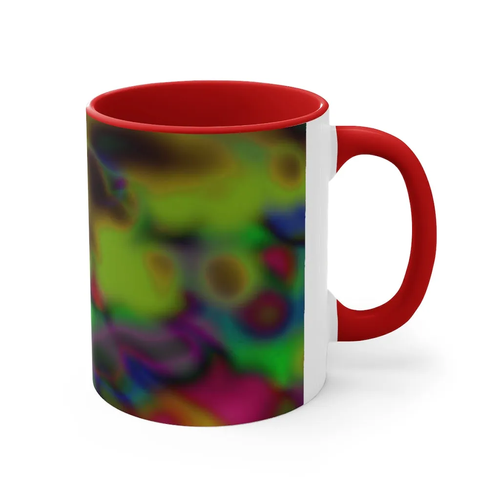 Colorful Pattern Accent Mug