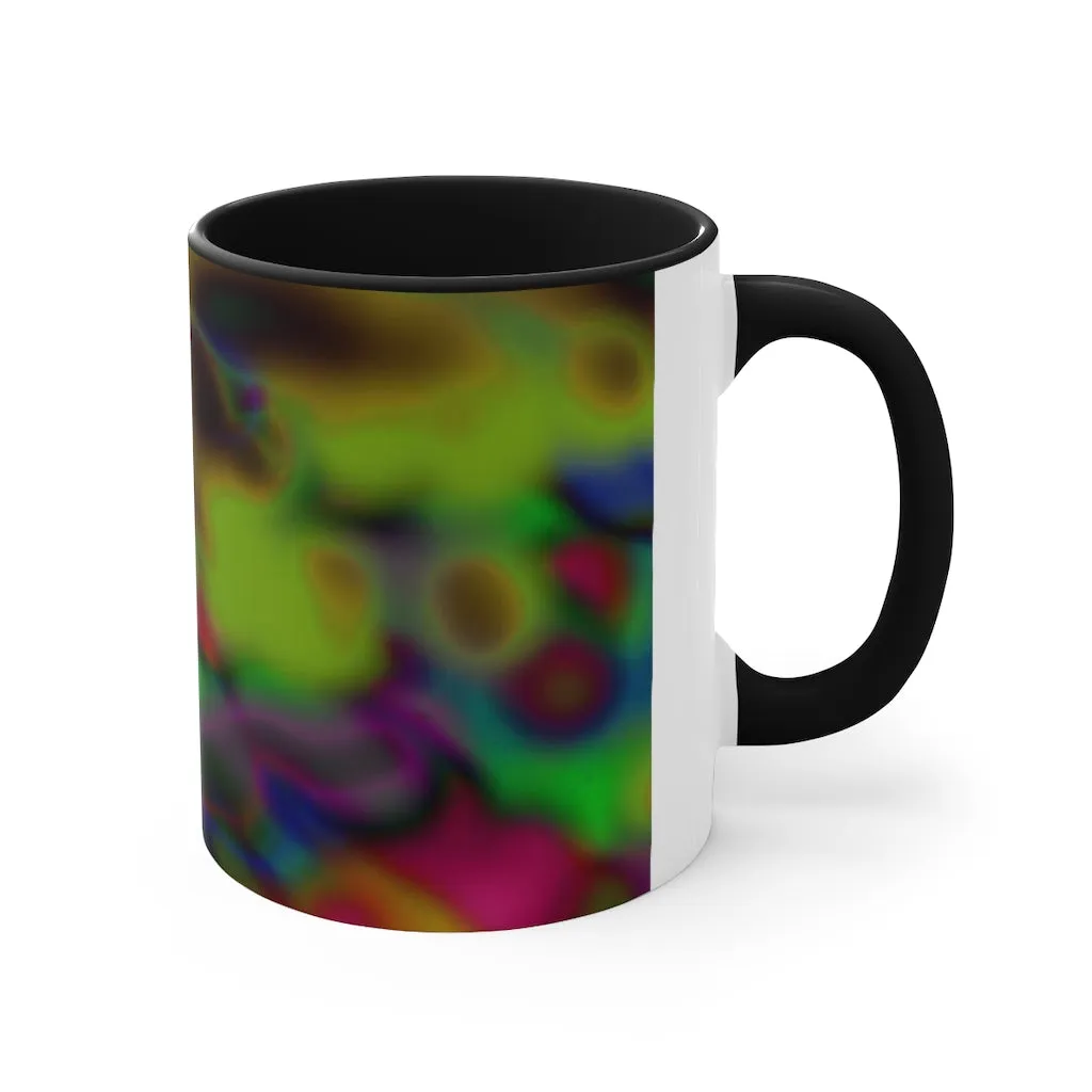 Colorful Pattern Accent Mug