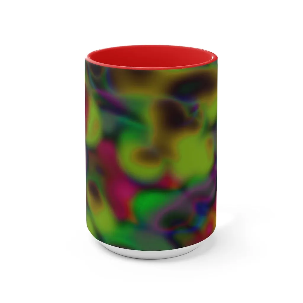 Colorful Pattern Accent Mug