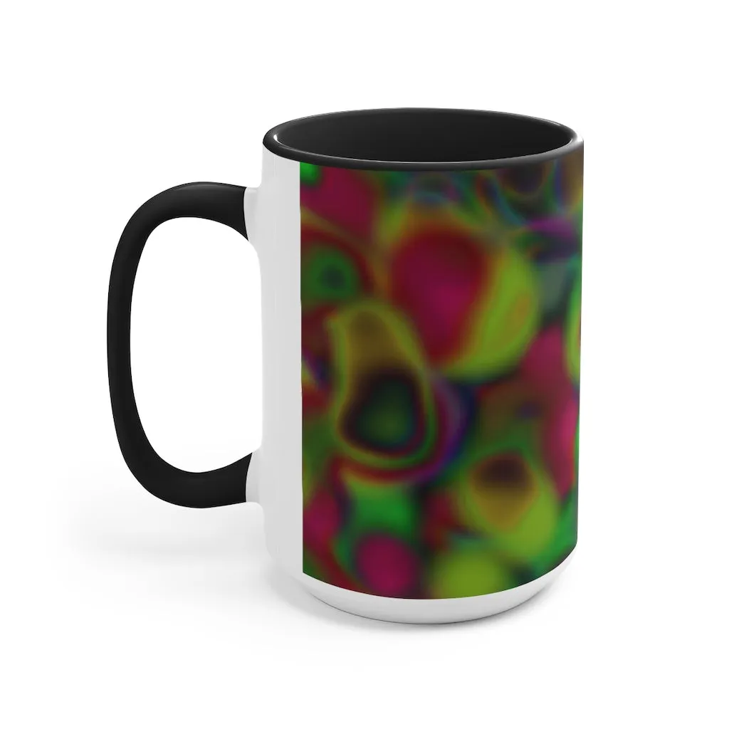 Colorful Pattern Accent Mug