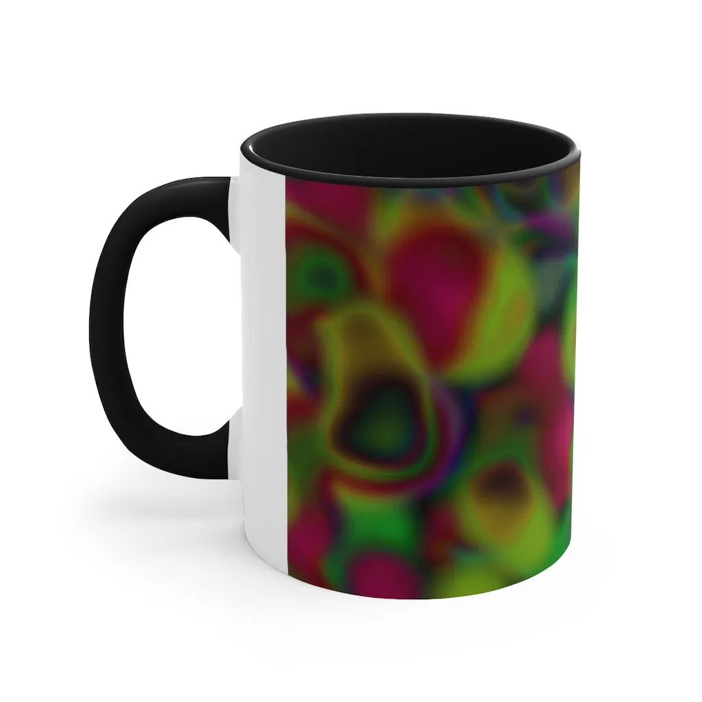 Colorful Pattern Accent Mug