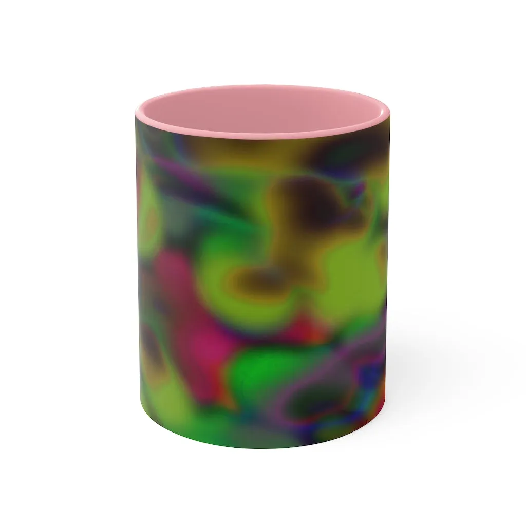 Colorful Pattern Accent Mug