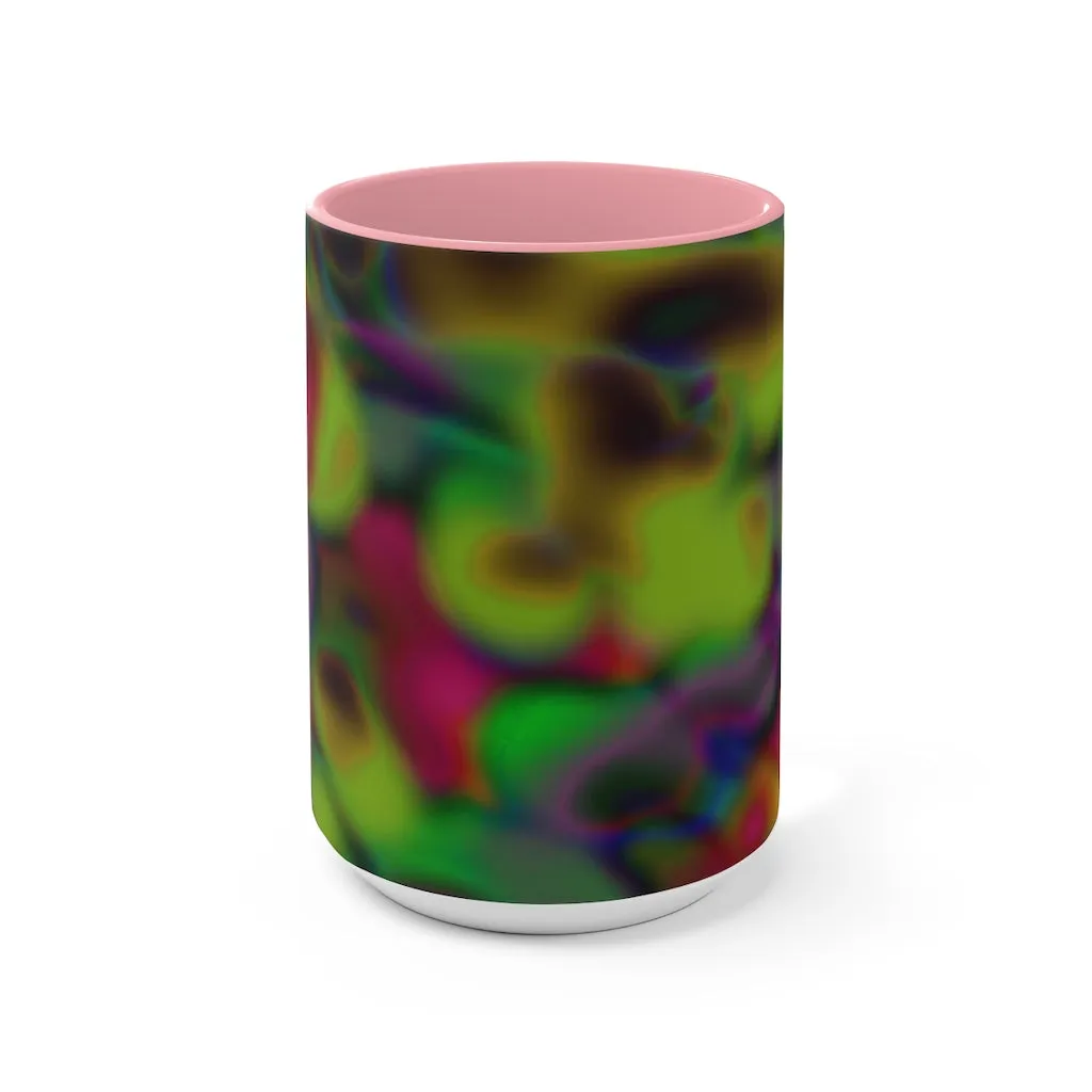 Colorful Pattern Accent Mug