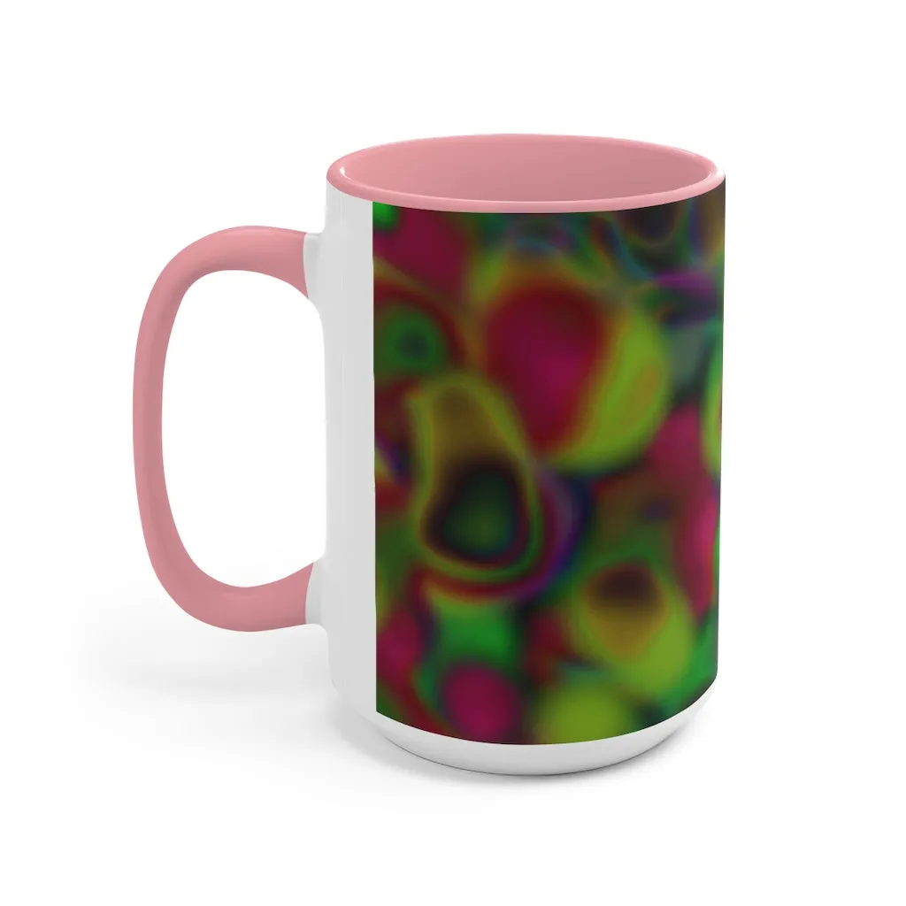 Colorful Pattern Accent Mug