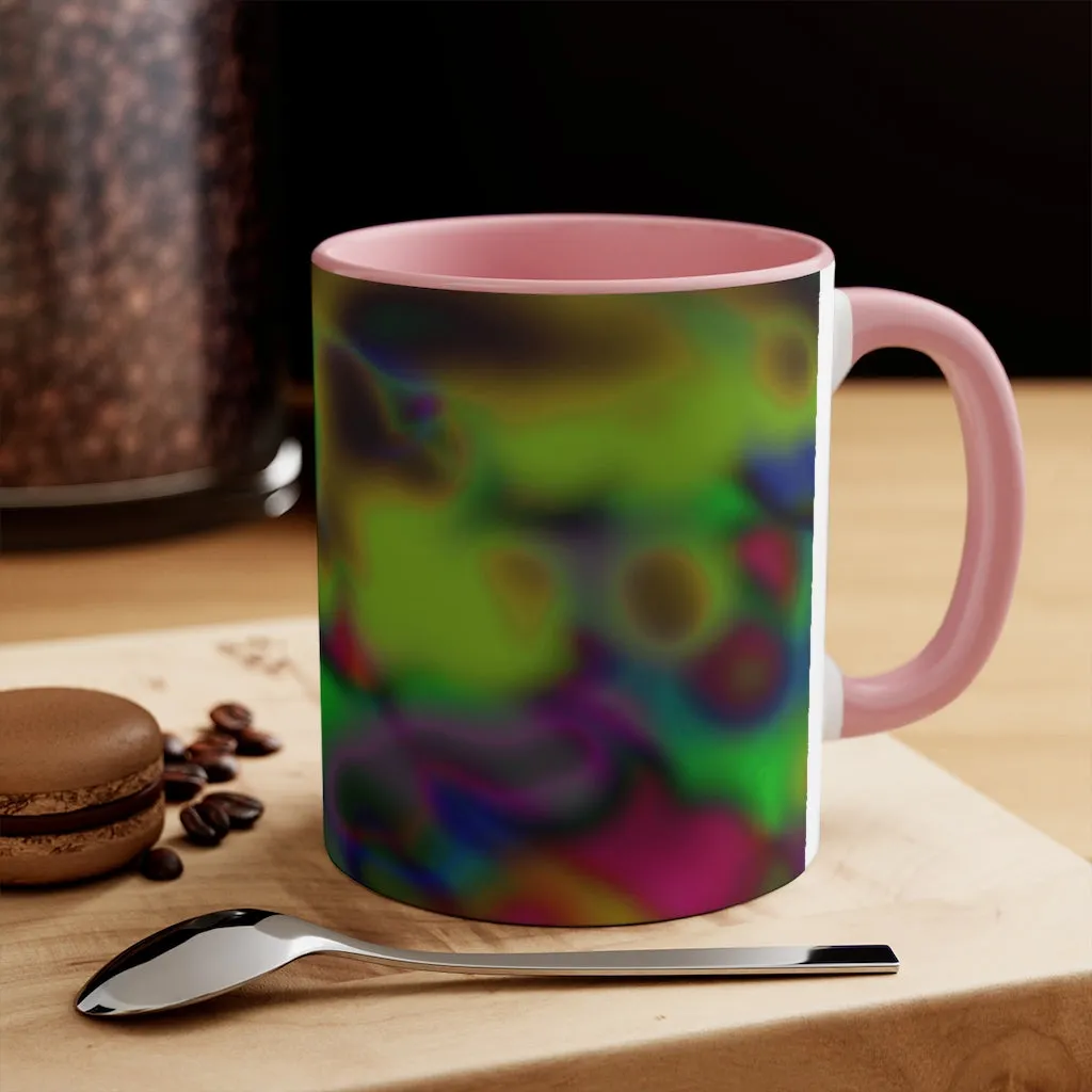 Colorful Pattern Accent Mug