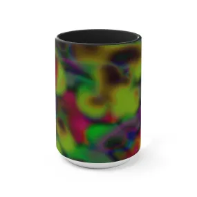 Colorful Pattern Accent Mug