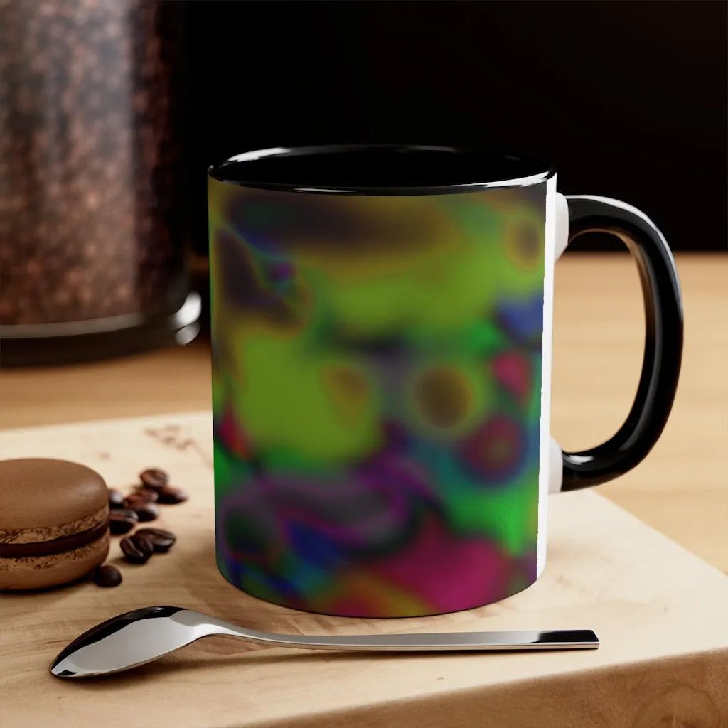 Colorful Pattern Accent Mug