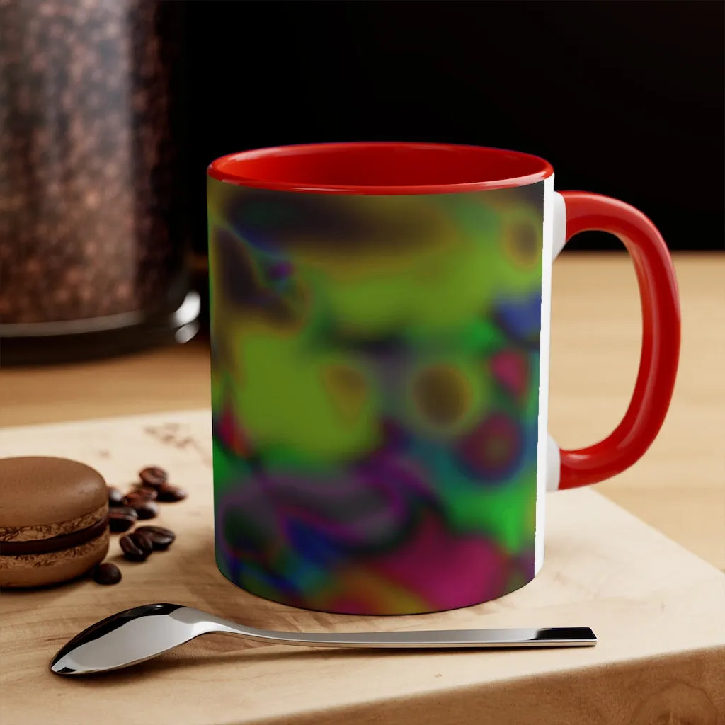 Colorful Pattern Accent Mug