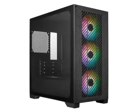 Cooler Master Elite 301 Tempered Glass ATX CASE 黑色 (E301-KGNN-S00)