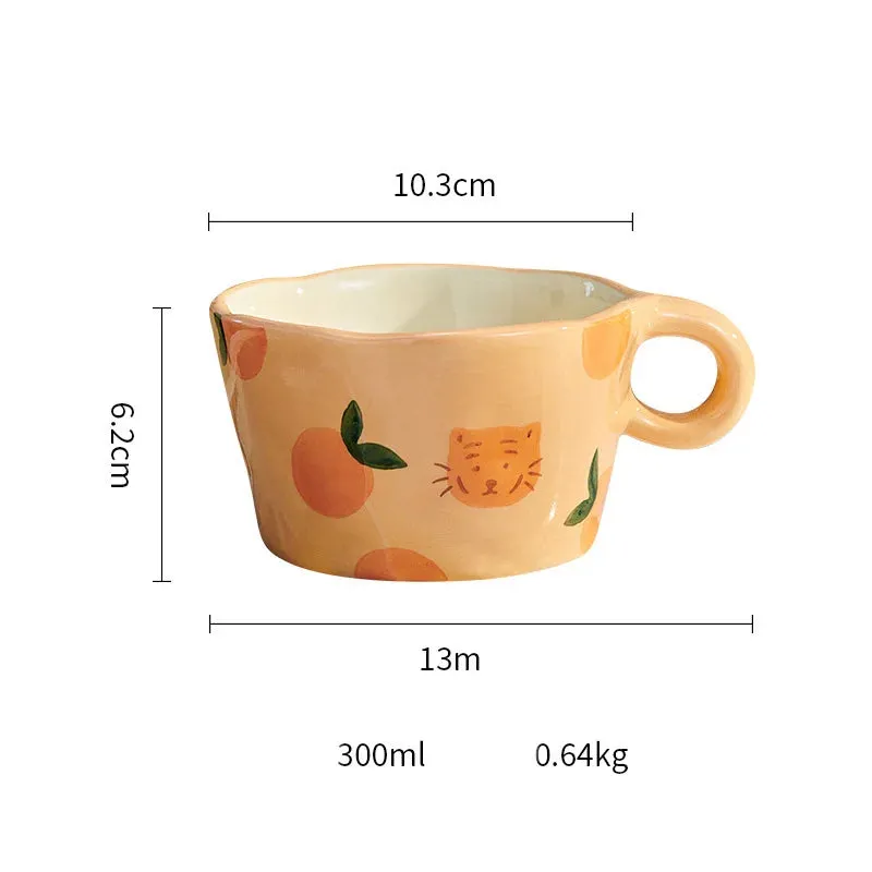 Cute ceramic coffee mug