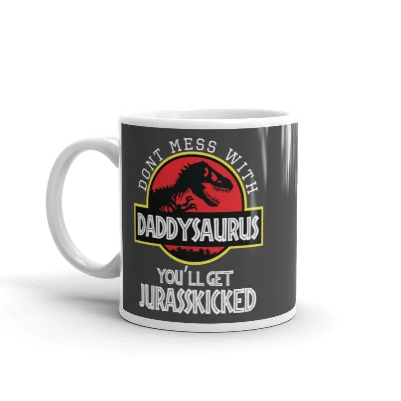 Daddysaurus Mug, Father's day Mug