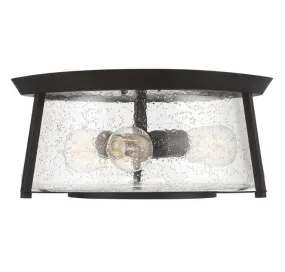 Dash 3 Light English Bronze Flush Mount