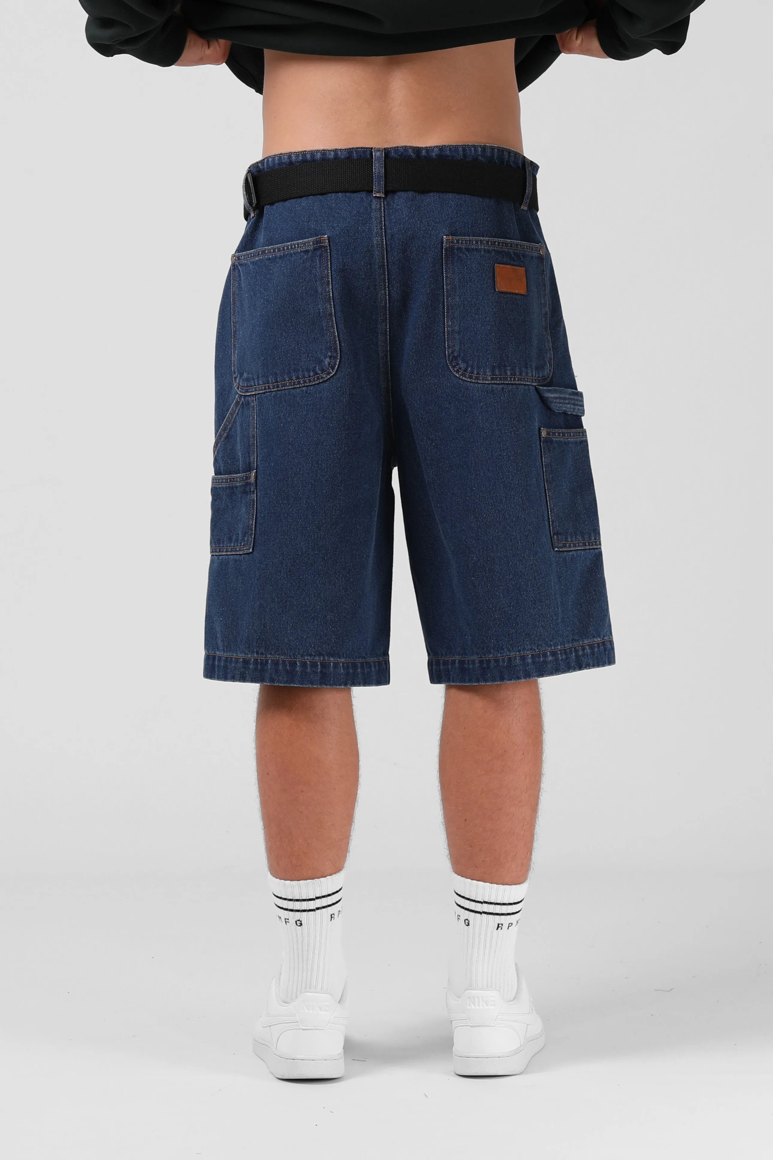 Denim Work Short - Mid Rinse