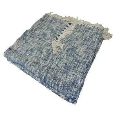 Denmark 81186BLU Blue Throw Blanket