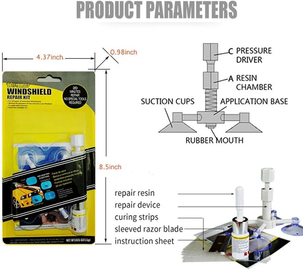 D.I.Y-  Windshield Repair Kit