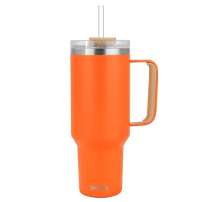 DRINCO®  BugSur 30oz Tumbler with Handle - Pumpkin