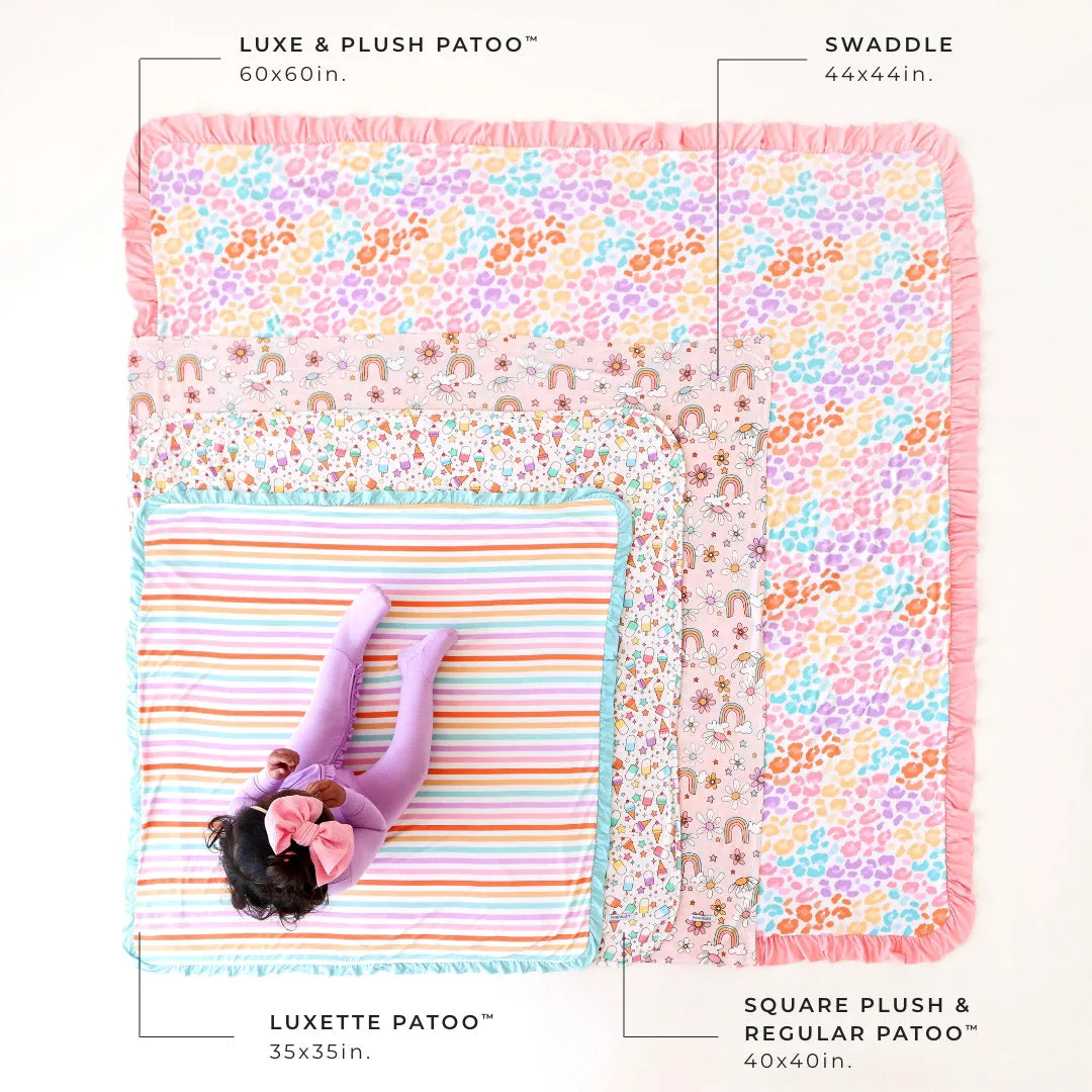 Dusty Rose Luxette Cuddle Patoo® Blanket