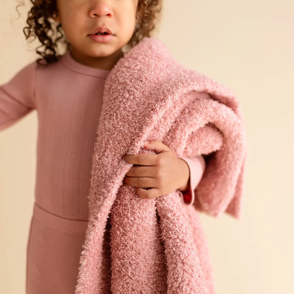 Dusty Rose Luxette Cuddle Patoo® Blanket