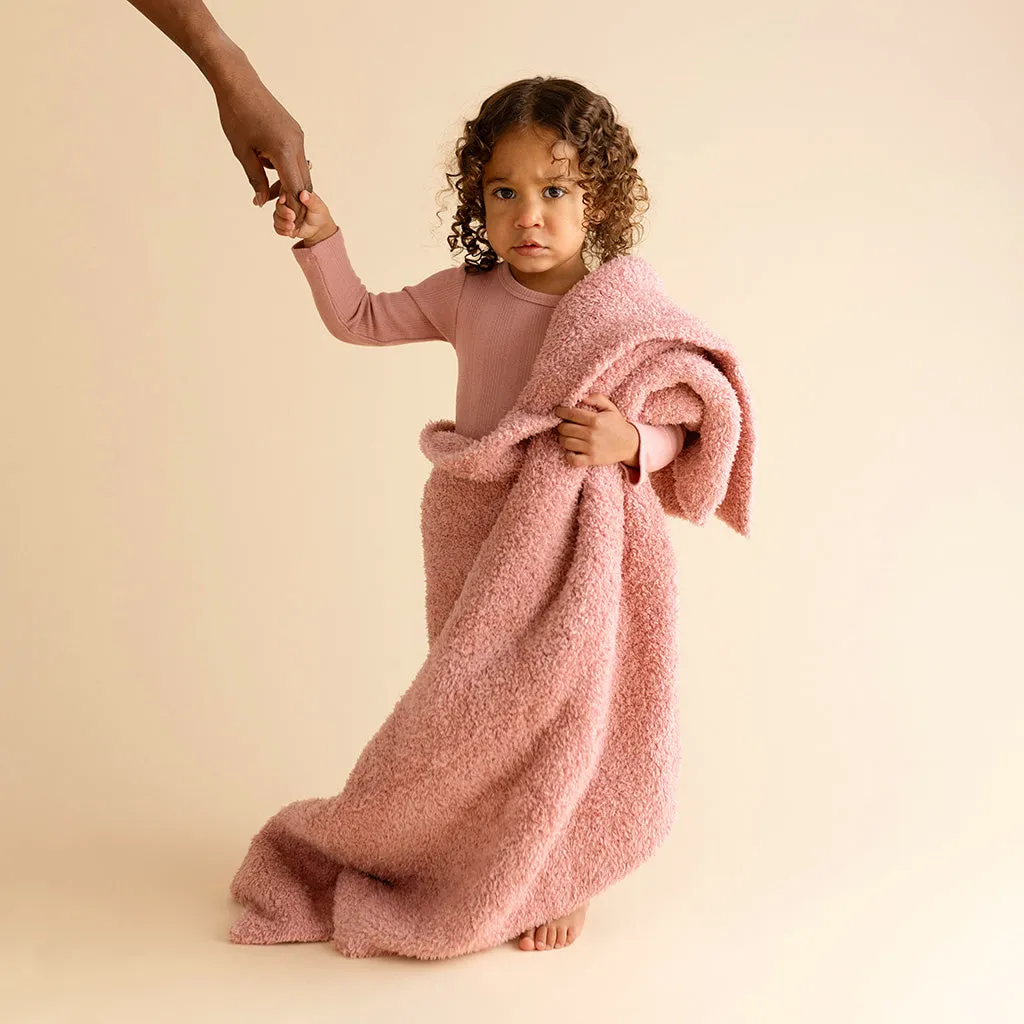 Dusty Rose Luxette Cuddle Patoo® Blanket