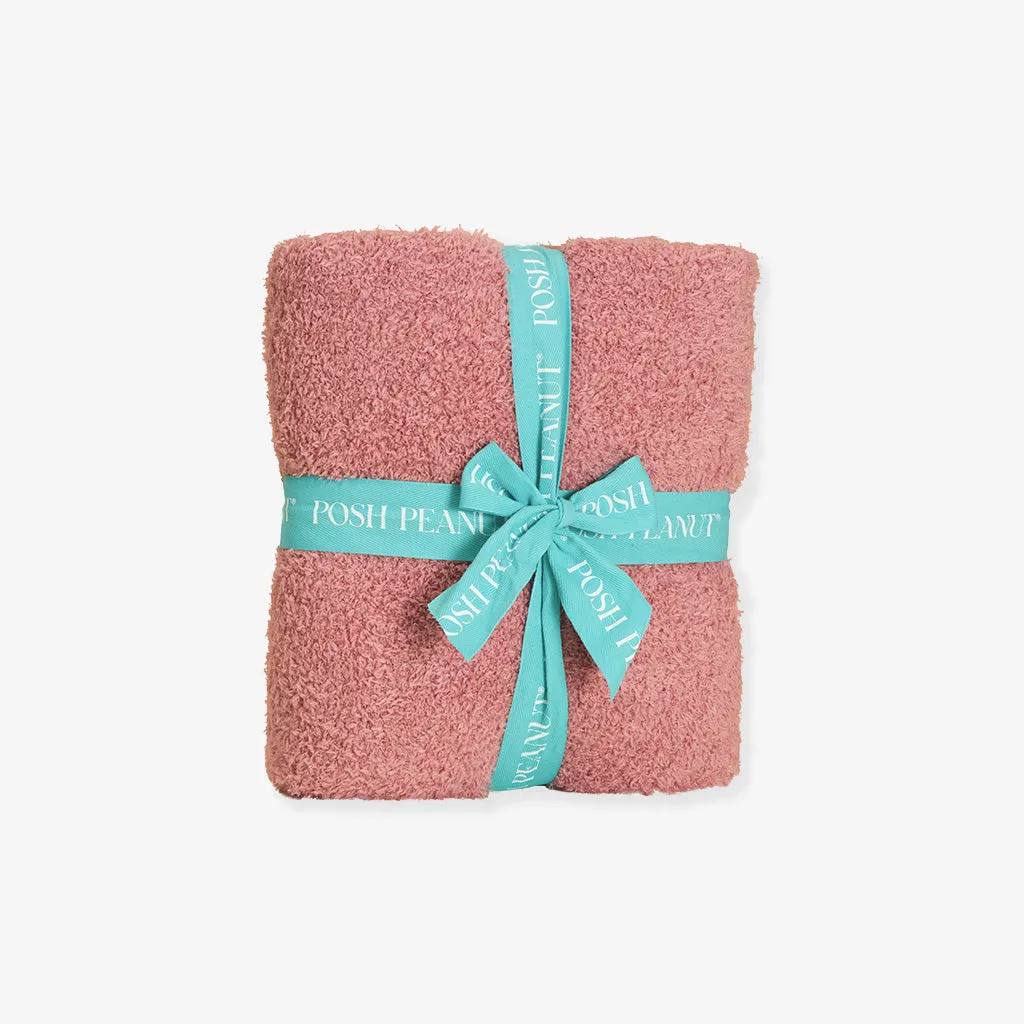 Dusty Rose Luxette Cuddle Patoo® Blanket