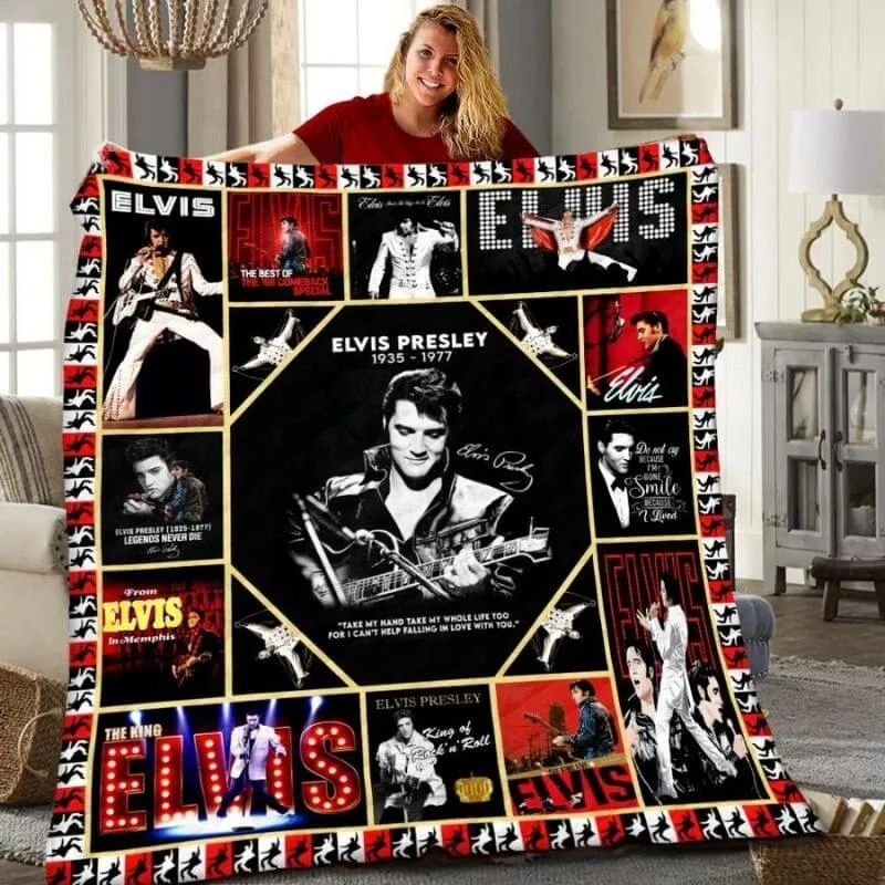 Elvis - F028 - Premium Blanket