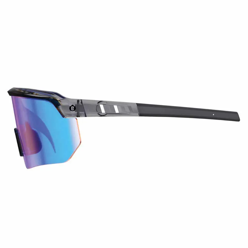 Ergodyne 55011 AEGIR-MI Clear Smoke Frame Blue Mirror Lens Safety Glasses