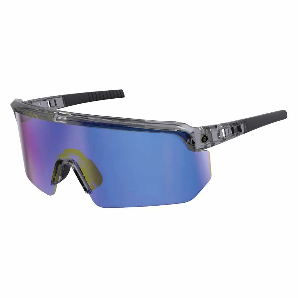 Ergodyne 55011 AEGIR-MI Clear Smoke Frame Blue Mirror Lens Safety Glasses