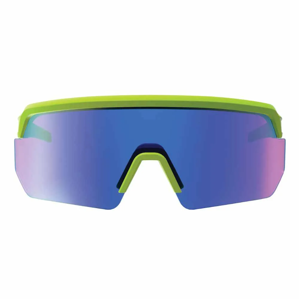 Ergodyne 55017 AEGIR-MI Lime Frame Blue Mirror Lens Safety Glasses