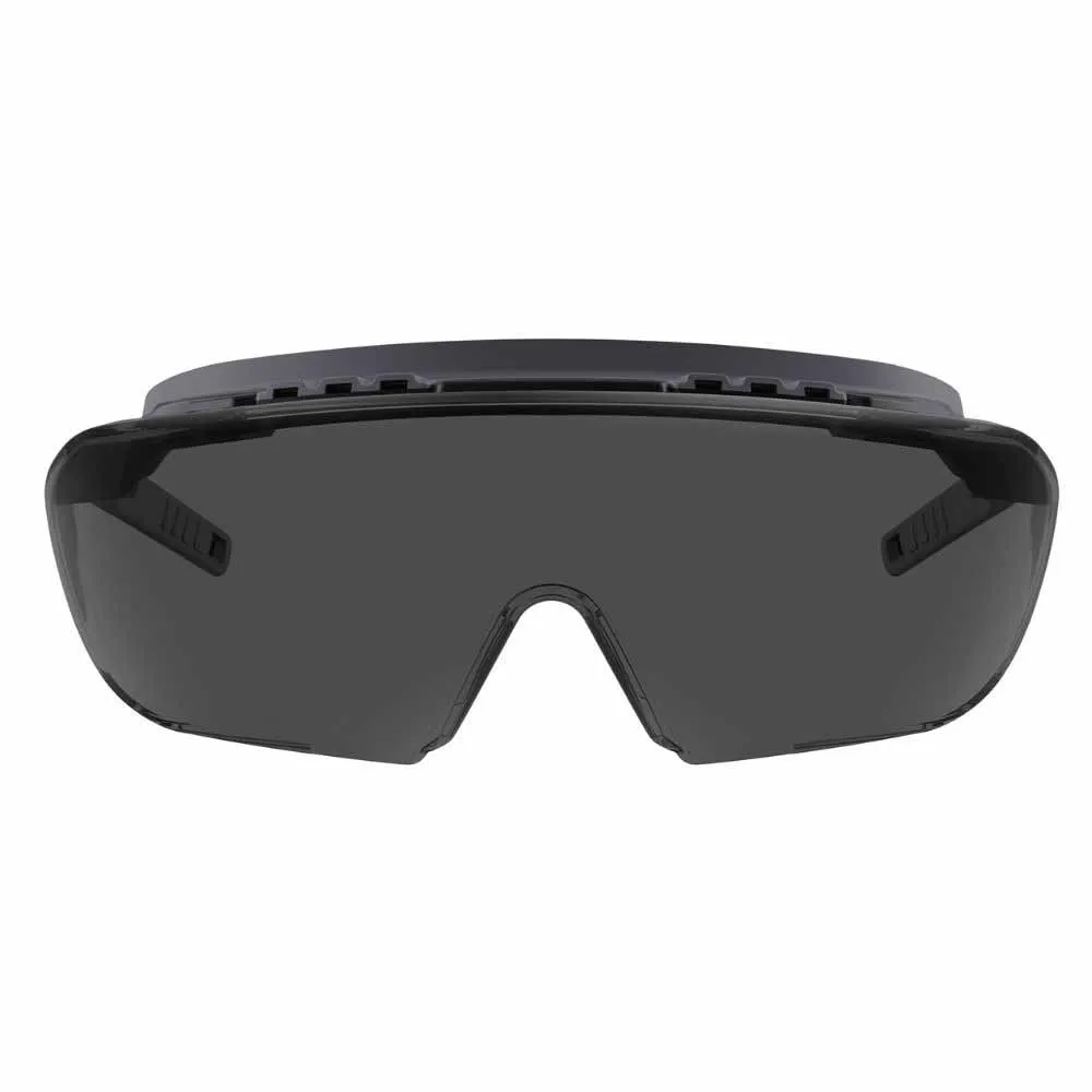 Ergodyne 55106 OSMIN-AFAS Matte Black Frame Smoke Lens AFAS Safety Glasses