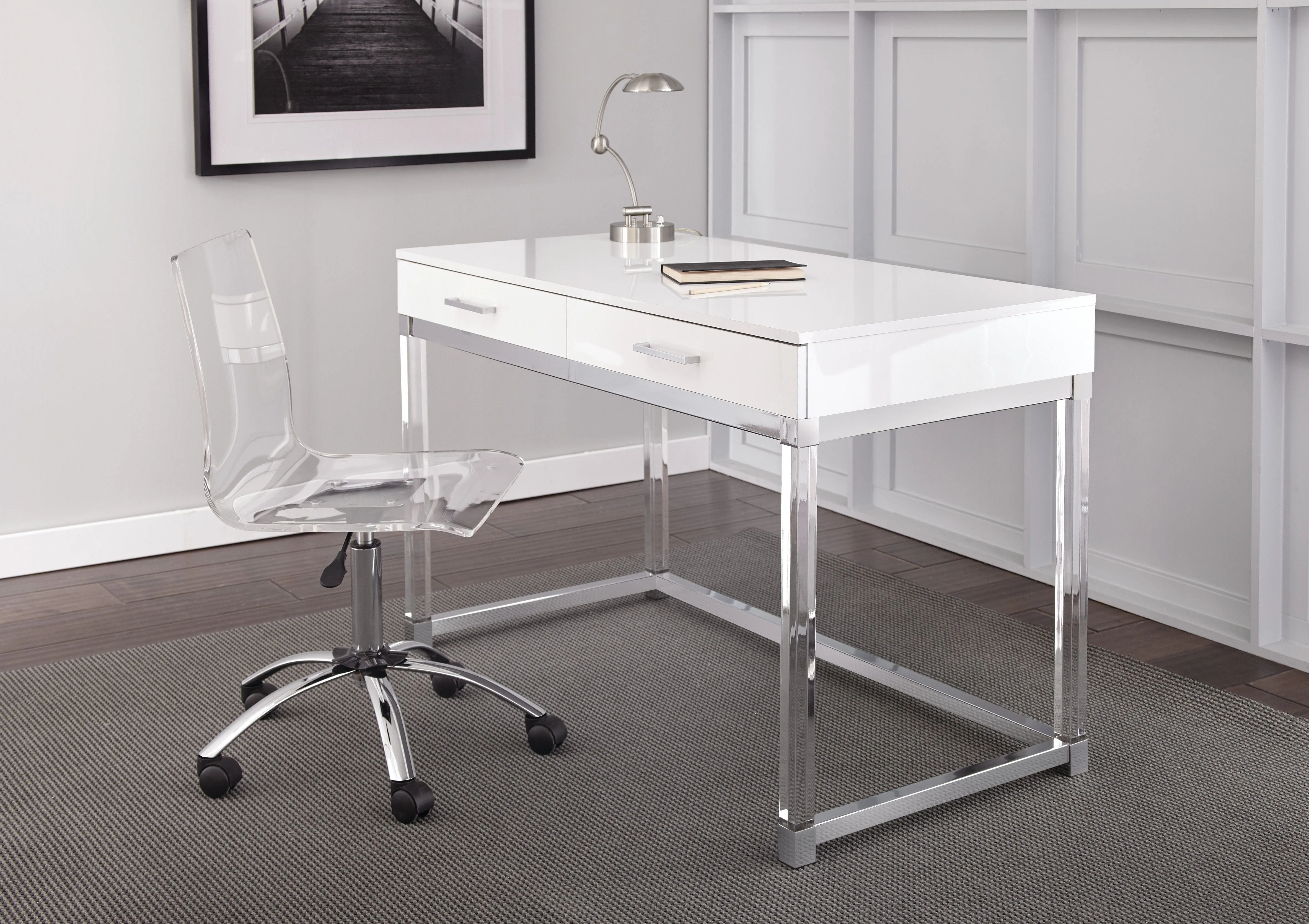 Everett - Desk - White