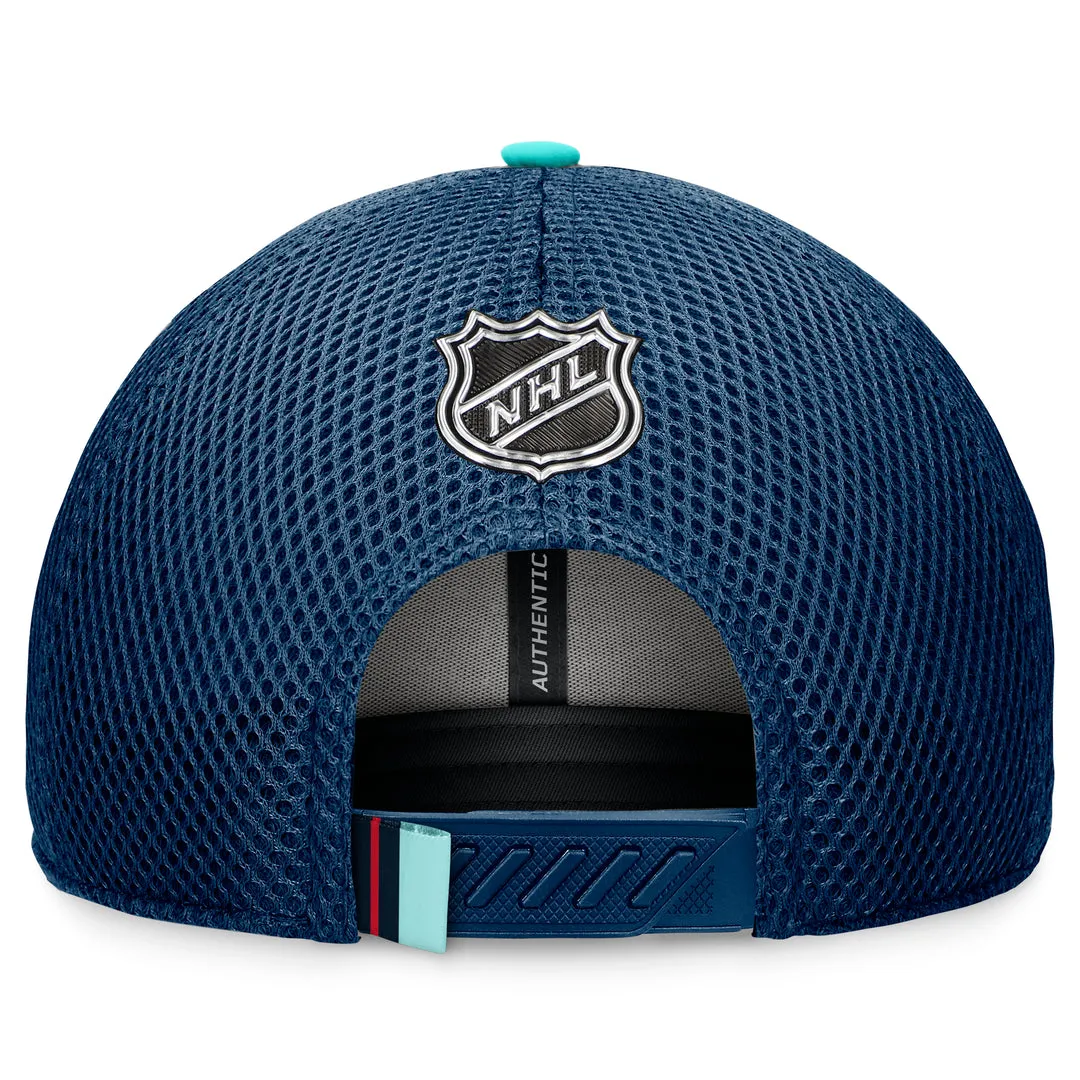 Fanatics Men's NHL Seattle Kraken 2024 Adjustable Draft Cap