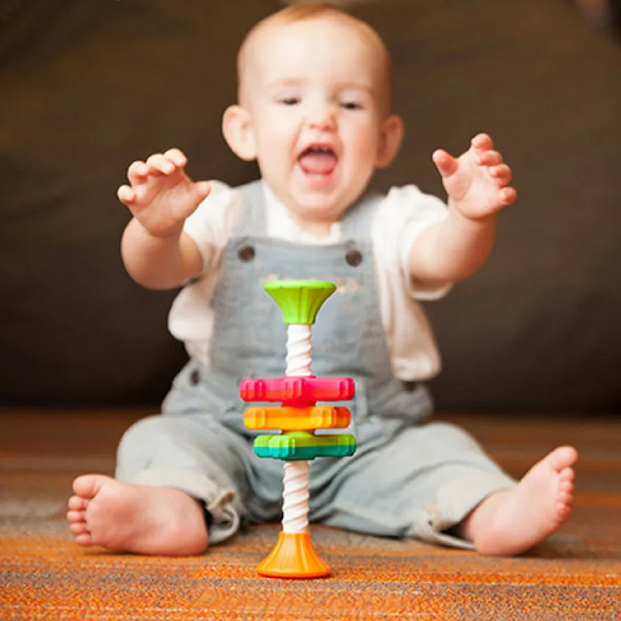 Fat Brain Toys Co - MiniSpinny Sensory Baby Toy