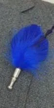 Feather Fan bouquet, Great Gatsby wedding style 1920's - any colour as custom made by Crystal wedding uk