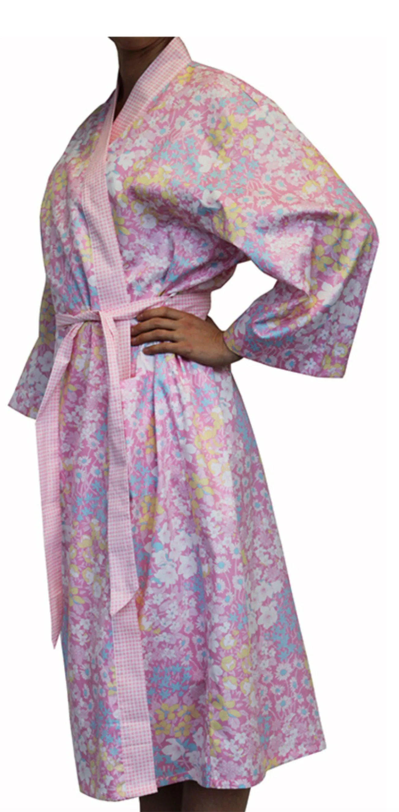 Floral Cotton Bathrobe Daisy