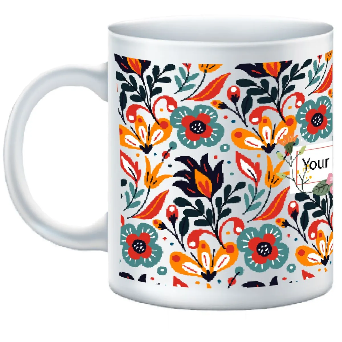 Floral-II Customized Mug