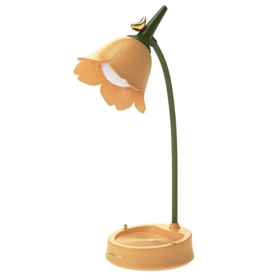 Flower LED Desk Lamp: Illuminate Your Space