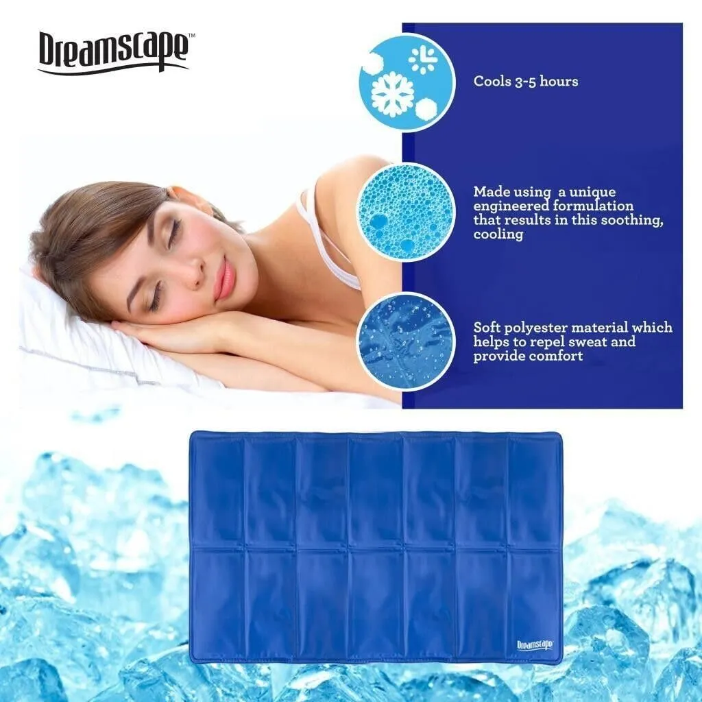 Gel Cooling Pad Bed Mattress Cool Mat Sleep Aid Yoga Pet Pillow 120 x 70cm - Extra Large - 1260