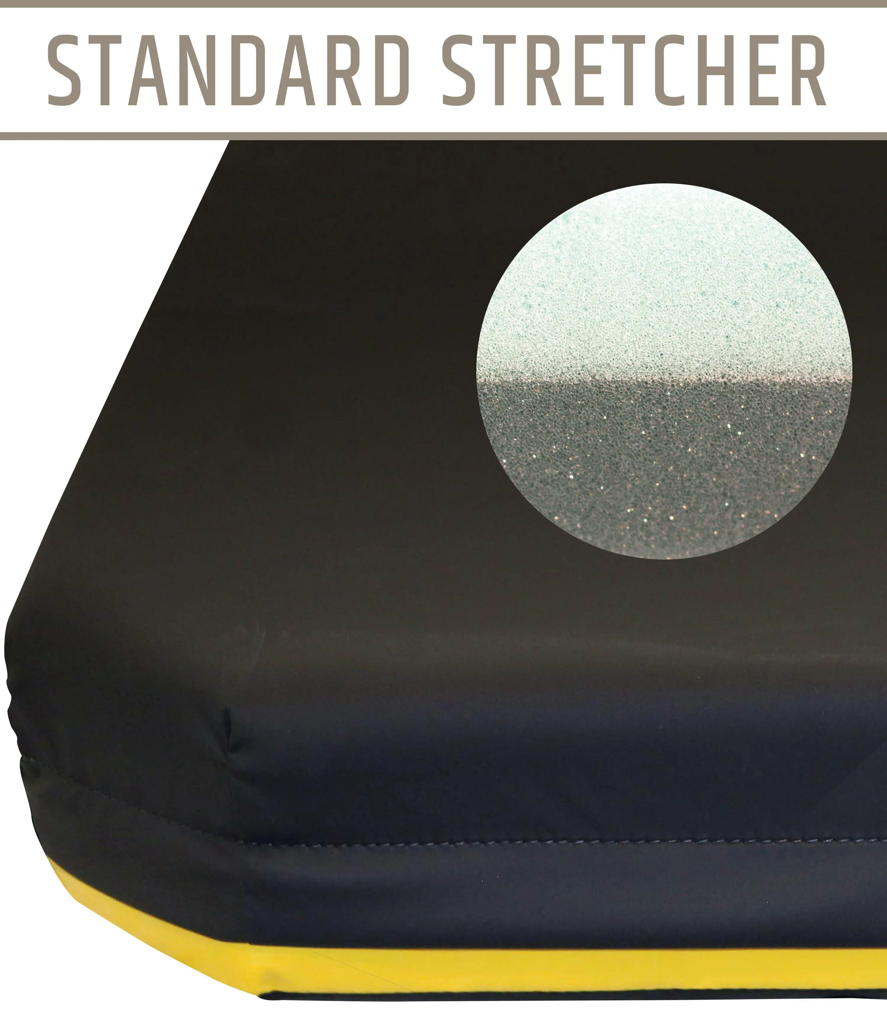 Hausted Horizon Series Ameriglide & Retracto (Model 428) 4" Standard Stretcher Pad with Color Identifier-30" Wide