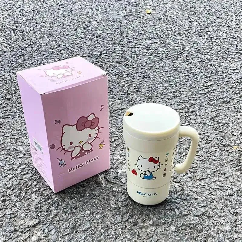 Hello Kitty Insulated Thermos With Straw (580 ml)