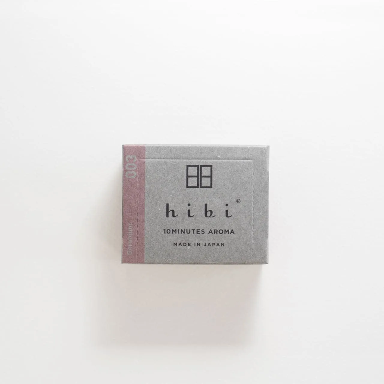 Hibi 10 Minutes Aroma - Large Box - Geranium