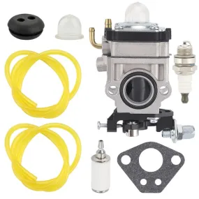 Hipa Carburetor Kit For Earthquake E43 Earth Auger Powerhead MC43 MC43CE MC43E MC43ECE Mini Cultivator Replace 300486