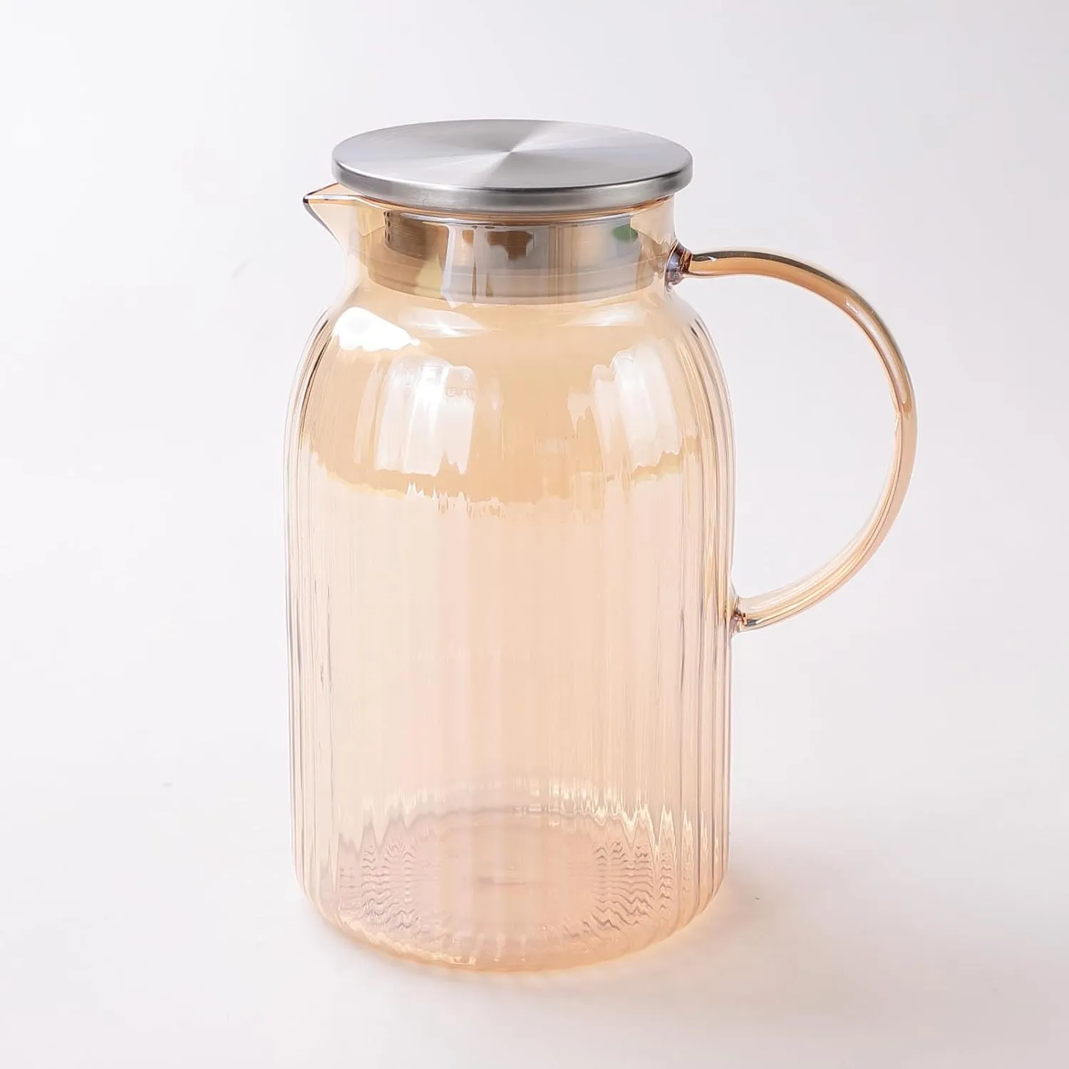 Homestic Borrosilicate Jugs and Glasses Set|JDA018-AMB|Pack of 5