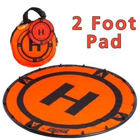 Hoodman Weighted Drone Landing Pad Line 2 Ft, 3 Ft, 5 Ft and 8 Ft Diameters