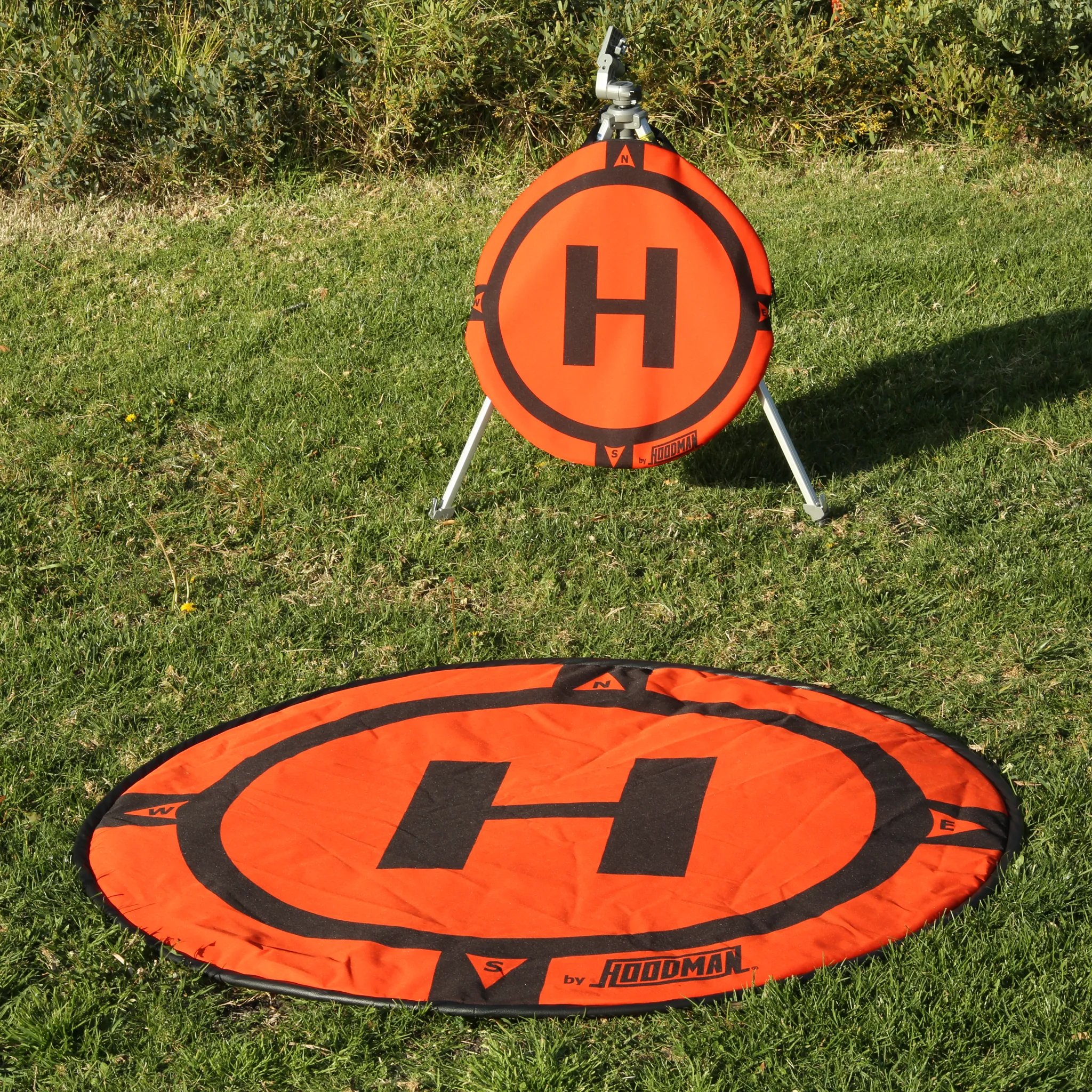 Hoodman Weighted Drone Landing Pad Line 2 Ft, 3 Ft, 5 Ft and 8 Ft Diameters