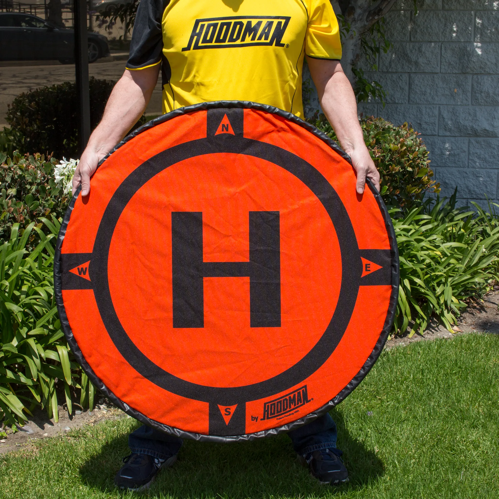 Hoodman Weighted Drone Landing Pad Line 2 Ft, 3 Ft, 5 Ft and 8 Ft Diameters