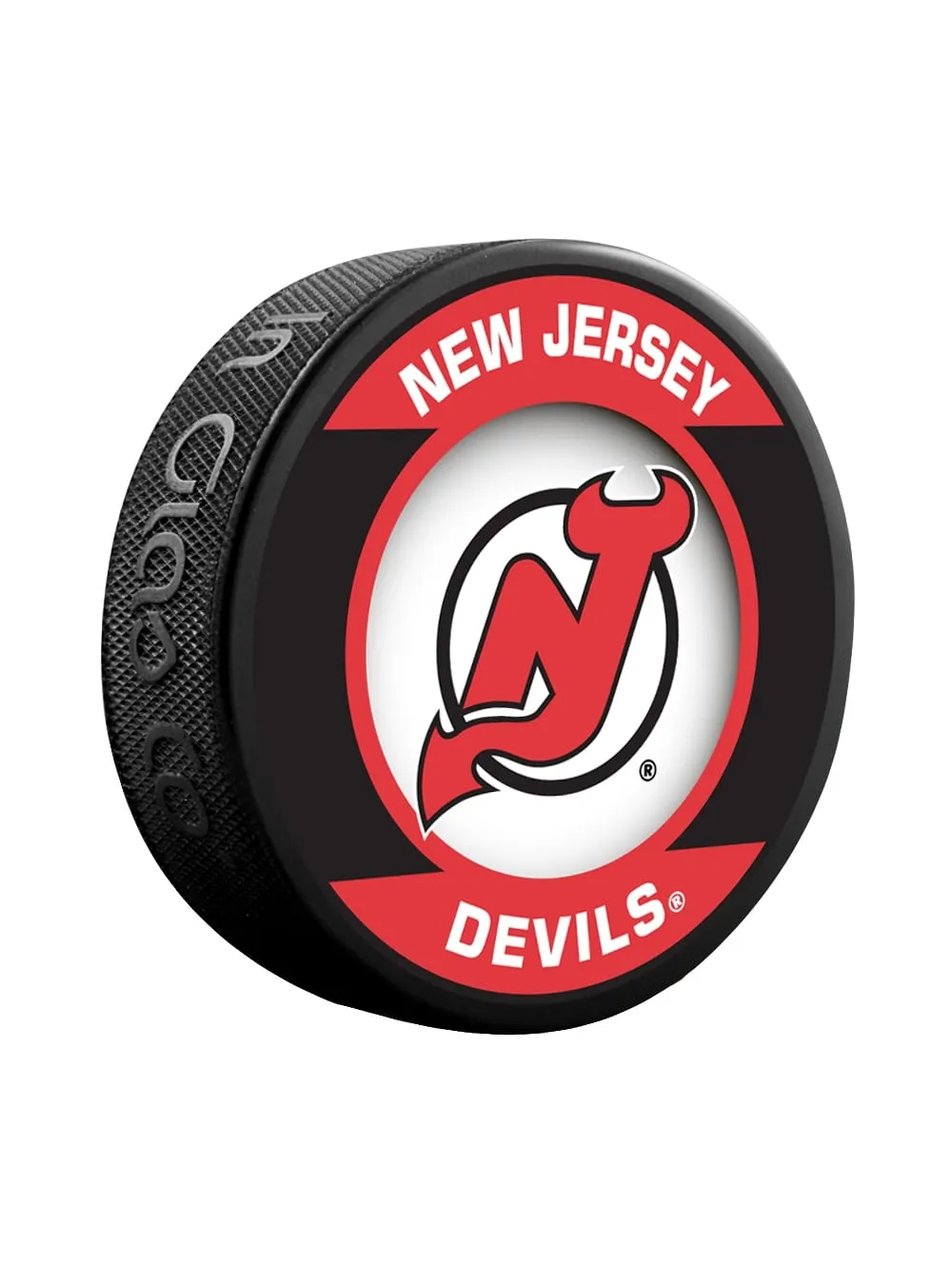 Inglasco NHL New Jersey Devils Retro Puck